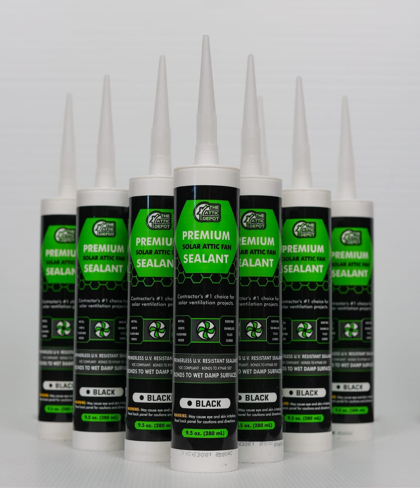 Premium Solar Fan Sealant cartridges